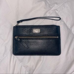 Kate Spade wristlet wallet/coin purse (black)